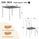 Modern Dining Table Set With Chairs For Kitchen by HouseOfZazla