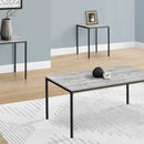 Table Set, Coffee, End, Contemporary, Modern (Set of 3) by Unique Piece Furniture