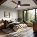 Low Profile Flush Mount Intergrated LED Ceiling Fan With Light And Silent Reversible Motor by Unique Piece Furniture
