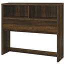 Westpark 49-inch Full Bookcase Headboard Dark Pine
