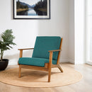 Connor - Modern Genuine Lounge Chair by HouseOfZazla