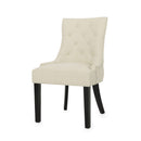 Cheney Contemporary Dining Chair Tufted Upholstery (Set of 2) by HouseOfZazla