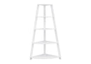4-Tier Corner Bookshelf, Modern & Contemporary Style by HouseOfZazla