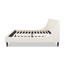 Aspen - Vertical Tufted Modern Headboard Platform Bed Set by HouseOfZazla