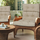 2 Piece High Back Patio Chair Cushion Set by HouseOfZazla