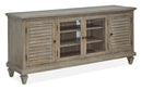 Calistoga - Rustic Entertainment Console - Dovetail Gray