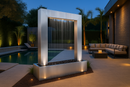 Serenity Frame Rain Curtain Fountain