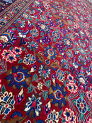 Persian Mashhad I Fine Allover Rug Wool 7 x 10