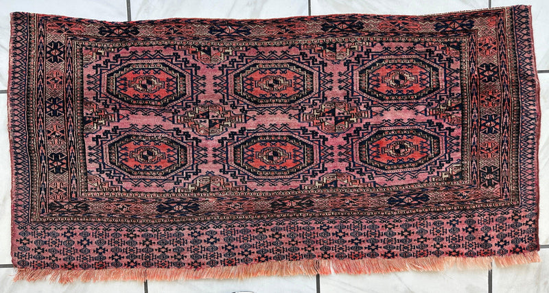 Saryk Turkmen Trapping Torba – 53″ x 25″