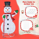 5 Feet Pop-up Christmas Snowman with 180 LED Lights by LJGDeals