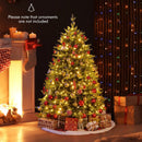 5 Feet Artificial Xmas Tree Hinged with 11 Lighting Modes and Remote Control by DirectDeals