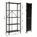 Heavy-Duty Shelving Unit | Metal 3/4/5-Tier Storage Rack by 2Dropme
