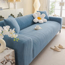 High Stretch Herringbone Textured Slipcover for Standard & L-Shaped Sectional Couches by Slipcover KAS™