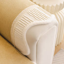 Dog Washable Sofa Protector Cover, Non-Slip Couch Slipcover with Soft Furry Trim