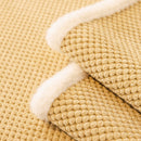 Dog Washable Sofa Protector Cover, Non-Slip Couch Slipcover with Soft Furry Trim