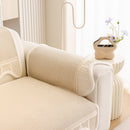 Dog Washable Sofa Protector Cover, Non-Slip Couch Slipcover with Soft Furry Trim