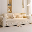 Dog Washable Sofa Protector Cover, Non-Slip Couch Slipcover with Soft Furry Trim