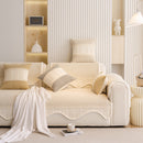 Dog Washable Sofa Protector Cover, Non-Slip Couch Slipcover with Soft Furry Trim