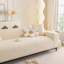 High Stretch Herringbone Textured Slipcover for Standard & L-Shaped Sectional Couches by Slipcover KAS™