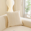 High Stretch Herringbone Textured Slipcover for Standard & L-Shaped Sectional Couches by Slipcover KAS™