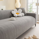 High Stretch Herringbone Textured Slipcover for Standard & L-Shaped Sectional Couches by Slipcover KAS™