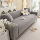 High Stretch Herringbone Textured Slipcover for Standard & L-Shaped Sectional Couches by Slipcover KAS™