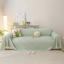 Durable Cooling Couch Cover for Dogs Textured Chic Leaf Summer Throw Cover Blanket by Slipcover KAS™