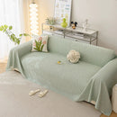 Durable Cooling Couch Cover for Dogs Textured Chic Leaf Summer Throw Cover Blanket by Slipcover KAS™