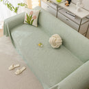 Durable Cooling Couch Cover for Dogs Textured Chic Leaf Summer Throw Cover Blanket by Slipcover KAS™
