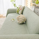 Durable Cooling Couch Cover for Dogs Textured Chic Leaf Summer Throw Cover Blanket by Slipcover KAS™