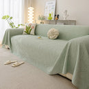 Durable Cooling Couch Cover for Dogs Textured Chic Leaf Summer Throw Cover Blanket by Slipcover KAS™