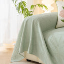 Durable Cooling Couch Cover for Dogs Textured Chic Leaf Summer Throw Cover Blanket by Slipcover KAS™