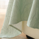 Durable Cooling Couch Cover for Dogs Textured Chic Leaf Summer Throw Cover Blanket by Slipcover KAS™