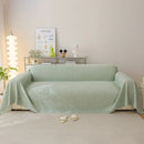 Durable Cooling Couch Cover for Dogs Textured Chic Leaf Summer Throw Cover Blanket by Slipcover KAS™