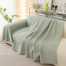 Durable Cooling Couch Cover for Dogs Textured Chic Leaf Summer Throw Cover Blanket by Slipcover KAS™
