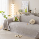 Durable Cooling Couch Cover for Dogs Textured Chic Leaf Summer Throw Cover Blanket by Slipcover KAS™