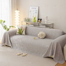 Durable Cooling Couch Cover for Dogs Textured Chic Leaf Summer Throw Cover Blanket by Slipcover KAS™