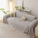 Durable Cooling Couch Cover for Dogs Textured Chic Leaf Summer Throw Cover Blanket by Slipcover KAS™