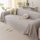 Durable Cooling Couch Cover for Dogs Textured Chic Leaf Summer Throw Cover Blanket by Slipcover KAS™