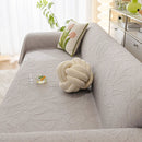 Durable Cooling Couch Cover for Dogs Textured Chic Leaf Summer Throw Cover Blanket by Slipcover KAS™