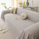 Durable Cooling Couch Cover for Dogs Textured Chic Leaf Summer Throw Cover Blanket by Slipcover KAS™