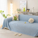 Durable Cooling Couch Cover for Dogs Textured Chic Leaf Summer Throw Cover Blanket by Slipcover KAS™