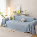 Durable Cooling Couch Cover for Dogs Textured Chic Leaf Summer Throw Cover Blanket by Slipcover KAS™