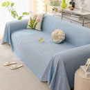 Durable Cooling Couch Cover for Dogs Textured Chic Leaf Summer Throw Cover Blanket by Slipcover KAS™