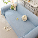 Durable Cooling Couch Cover for Dogs Textured Chic Leaf Summer Throw Cover Blanket by Slipcover KAS™