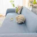 Durable Cooling Couch Cover for Dogs Textured Chic Leaf Summer Throw Cover Blanket by Slipcover KAS™