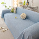 Durable Cooling Couch Cover for Dogs Textured Chic Leaf Summer Throw Cover Blanket by Slipcover KAS™
