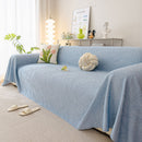 Durable Cooling Couch Cover for Dogs Textured Chic Leaf Summer Throw Cover Blanket by Slipcover KAS™
