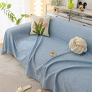 Durable Cooling Couch Cover for Dogs Textured Chic Leaf Summer Throw Cover Blanket by Slipcover KAS™