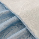 Durable Cooling Couch Cover for Dogs Textured Chic Leaf Summer Throw Cover Blanket by Slipcover KAS™